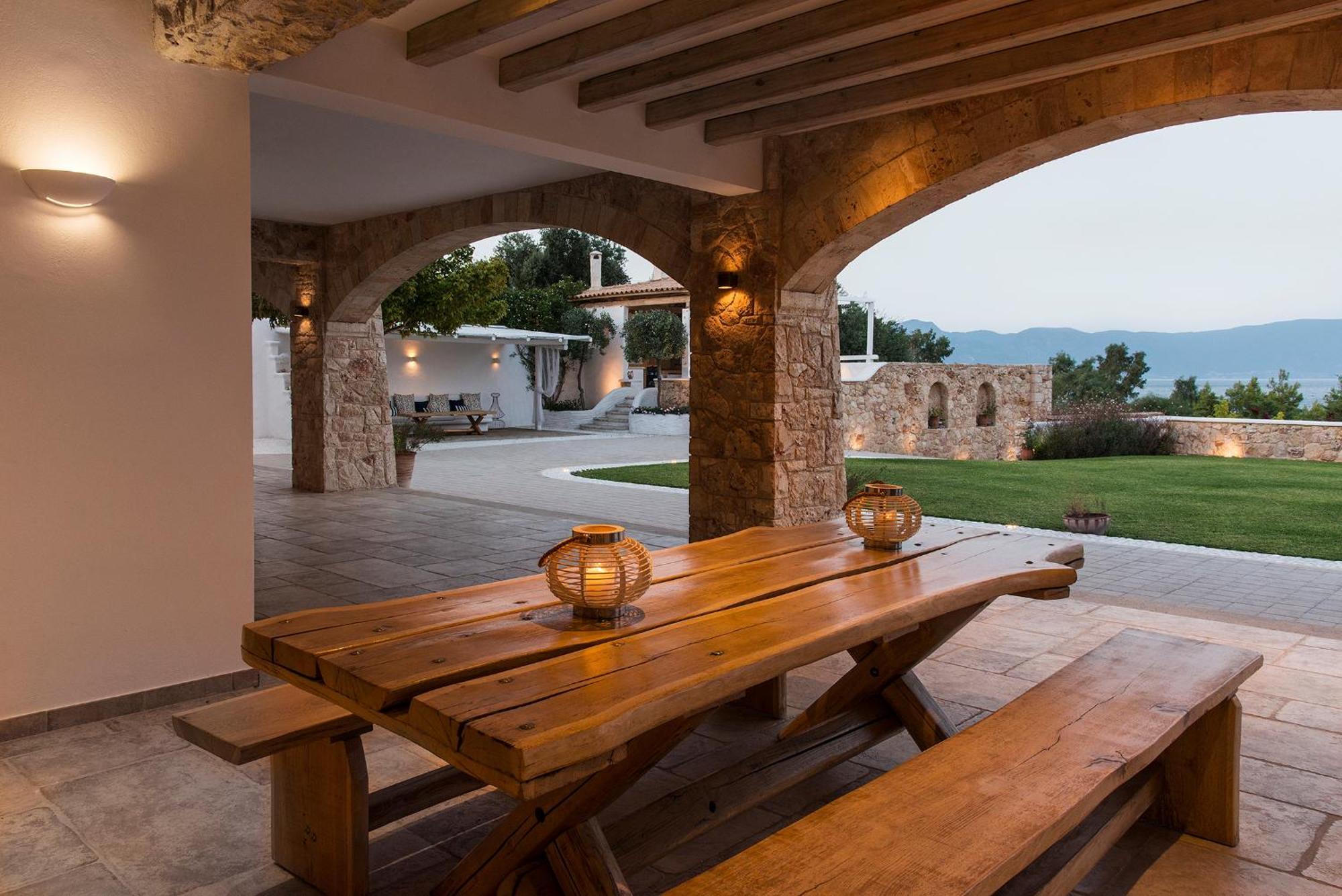 Amelia Villa Collection Arkitsa Bagian luar foto