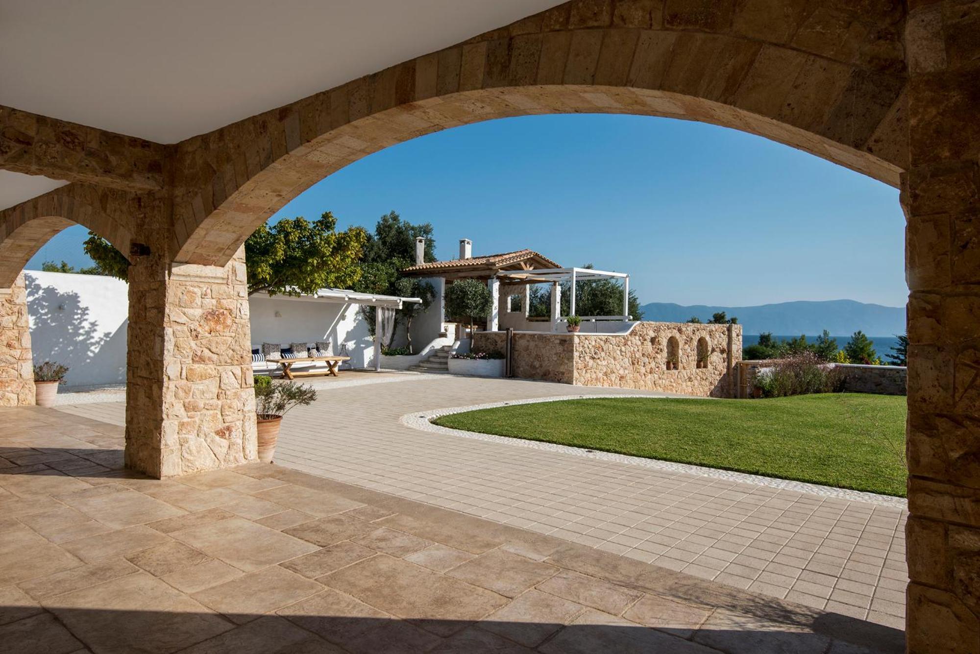 Amelia Villa Collection Arkitsa Bagian luar foto