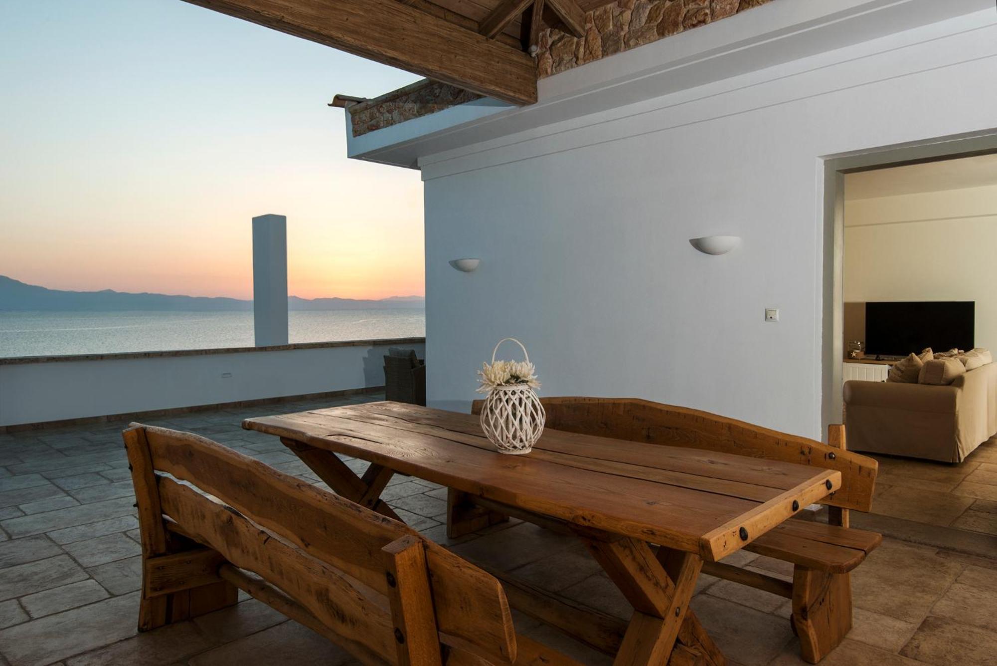 Amelia Villa Collection Arkitsa Bagian luar foto