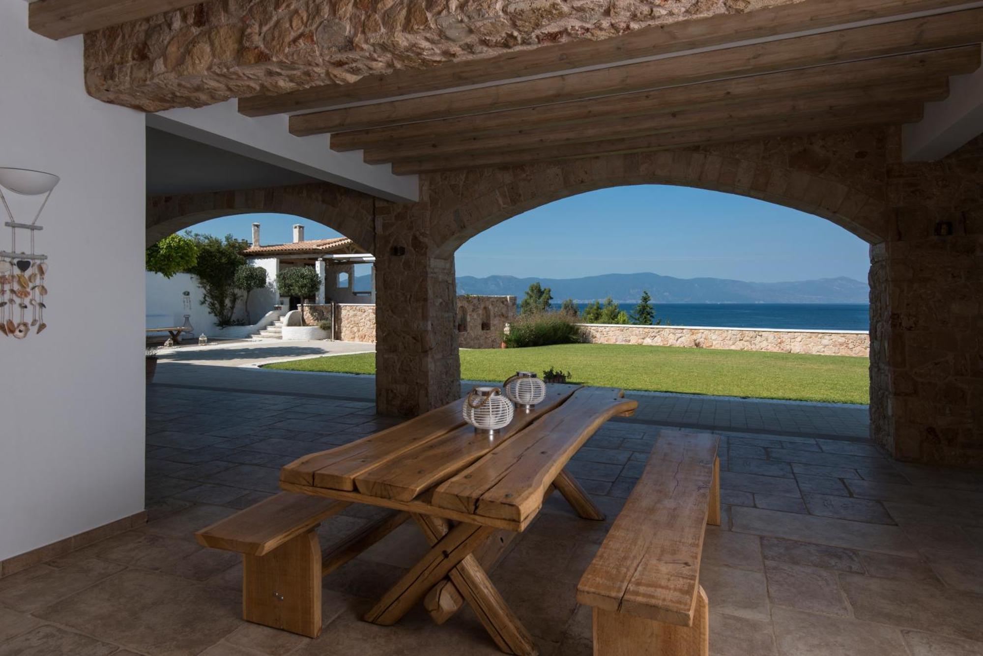 Amelia Villa Collection Arkitsa Bagian luar foto